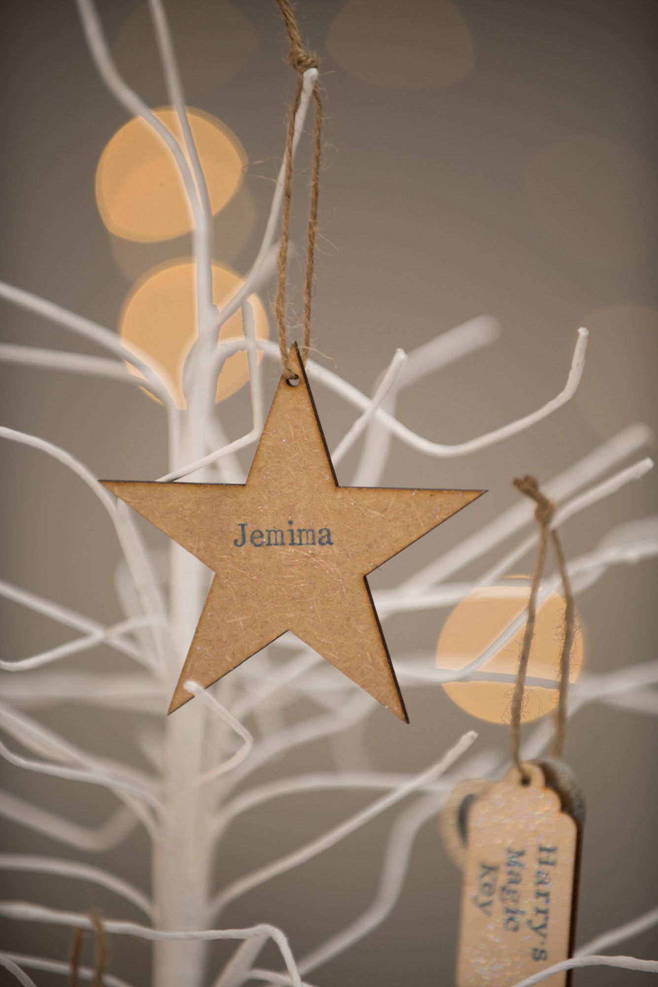 Personalised Wooden Decoration