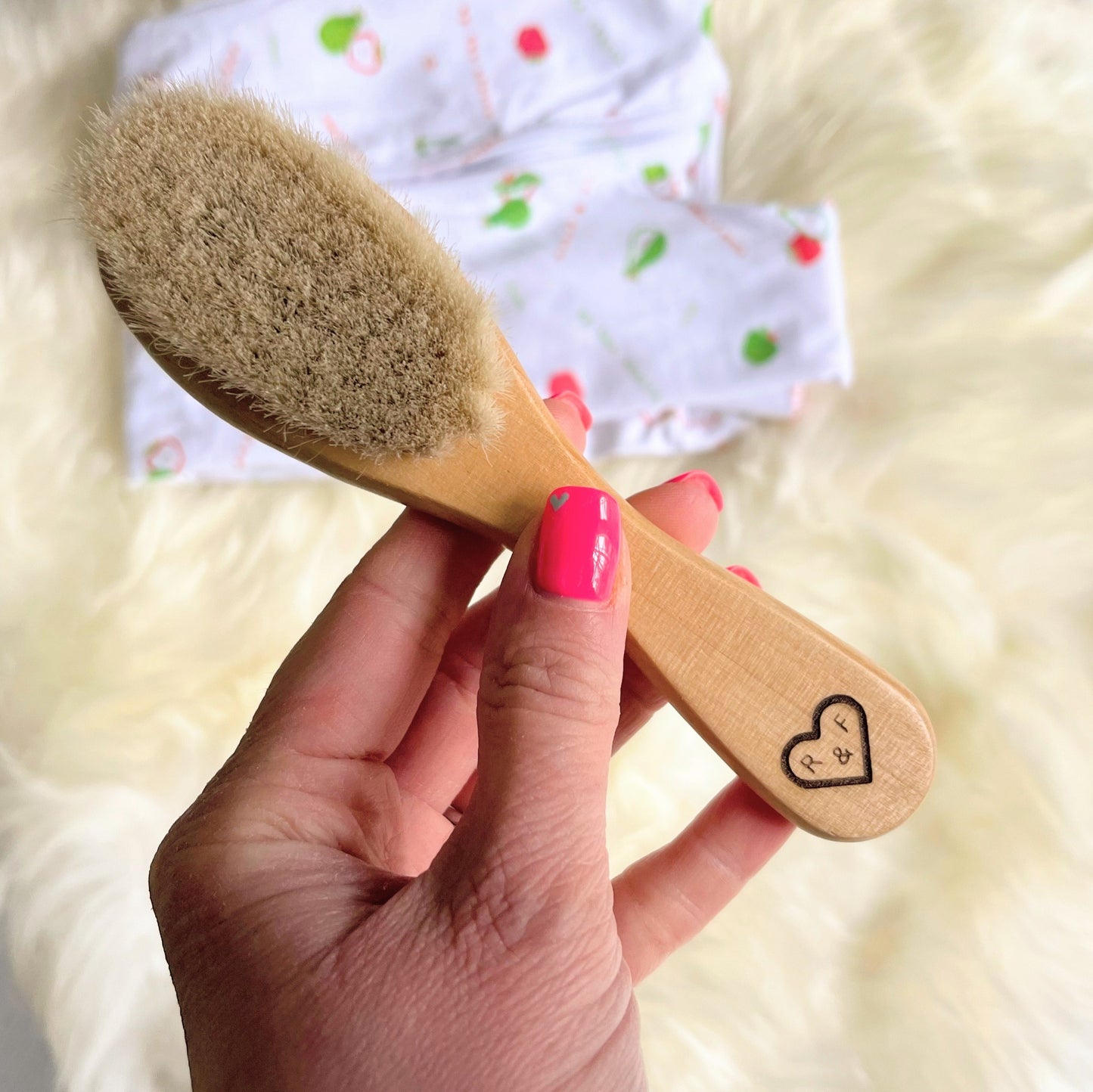 Wooden Baby Brush