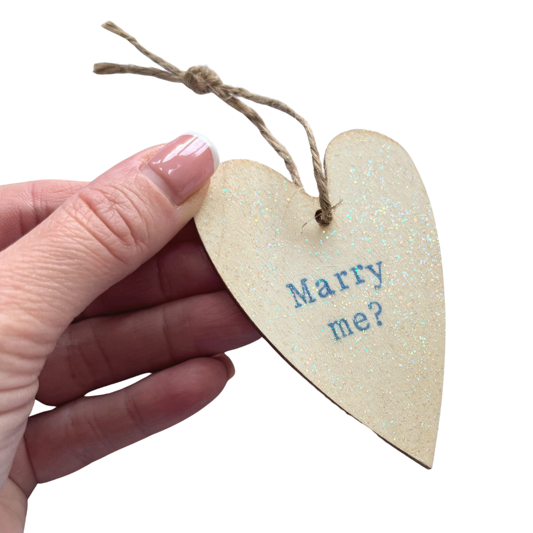 Small Personalised Wooden Decoration