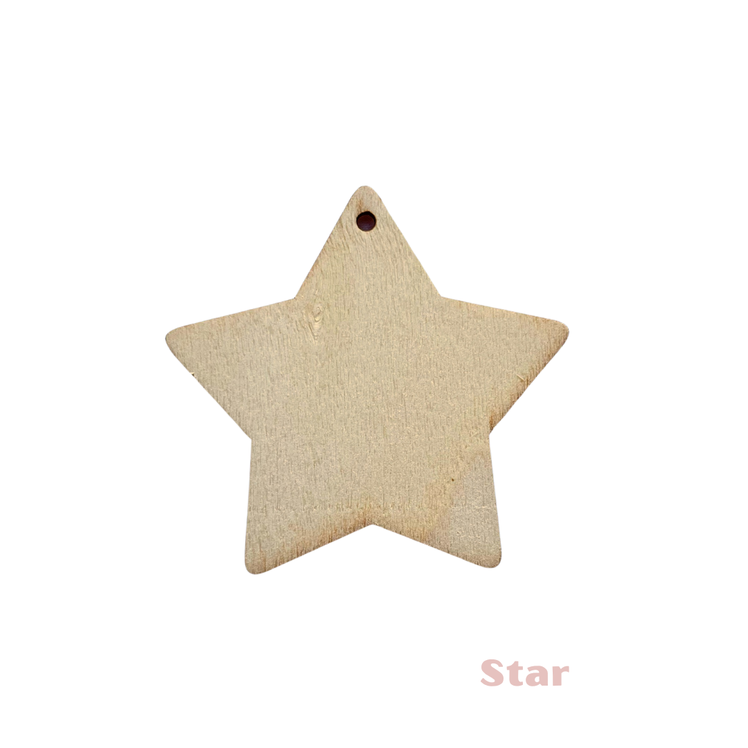 Small Personalised Wooden Decoration