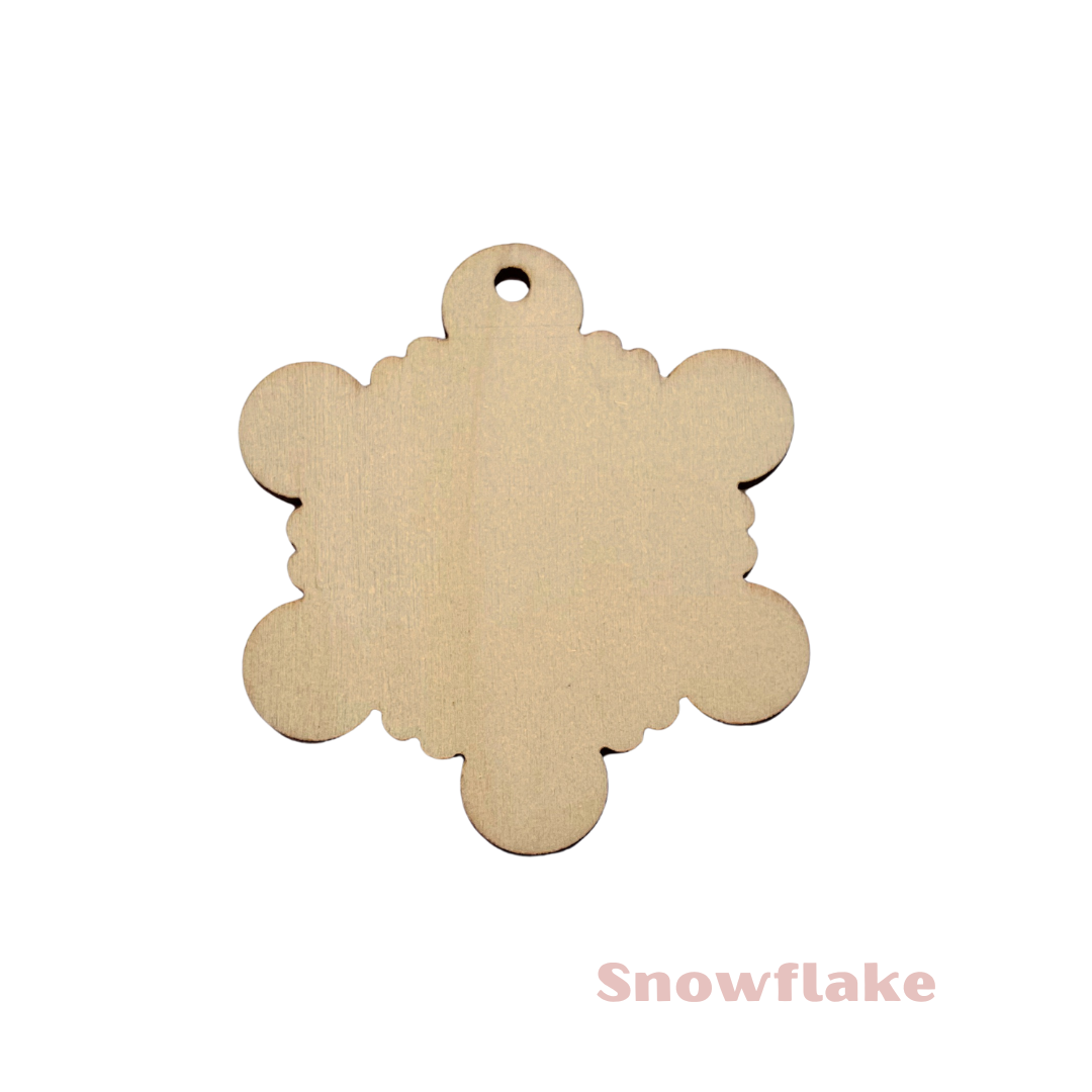 Small Personalised Wooden Decoration