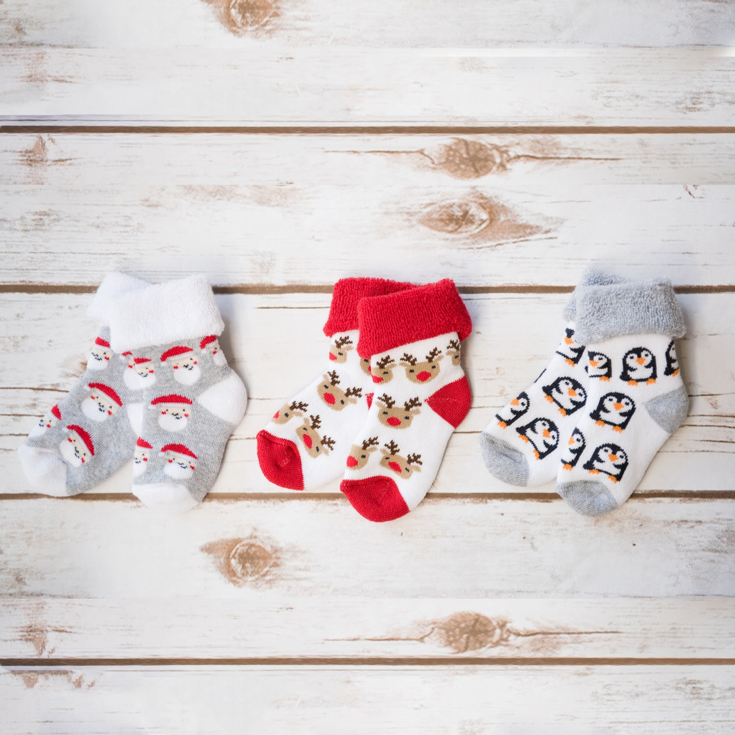 Baby's First Christmas Socks 0-6 months