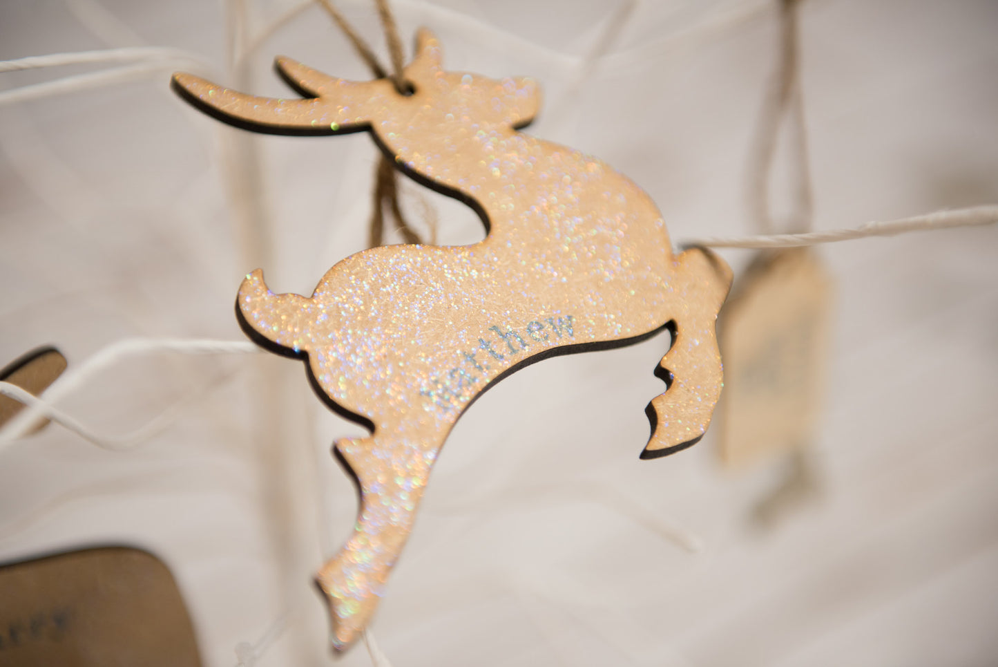Personalised Wooden Decoration